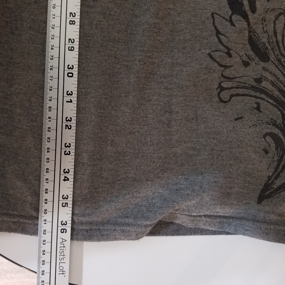 Joseph Ribkoff Gray Knit Dress Black Detail Size 10 - Picture 7 of 8